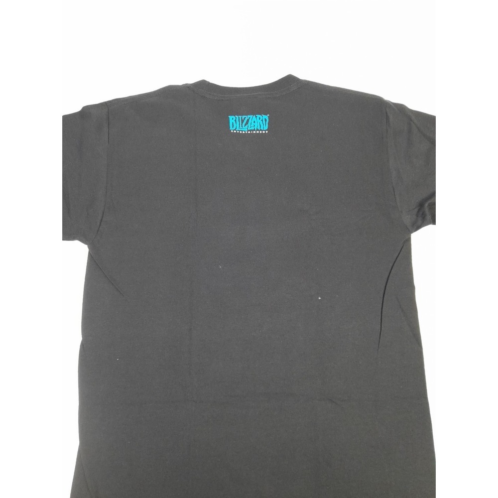 Vintage Y2K Blizzard StarCraft Logo Graphic by Jinx Tag Black T-Shirt - Sz S - Picture 7 of 7